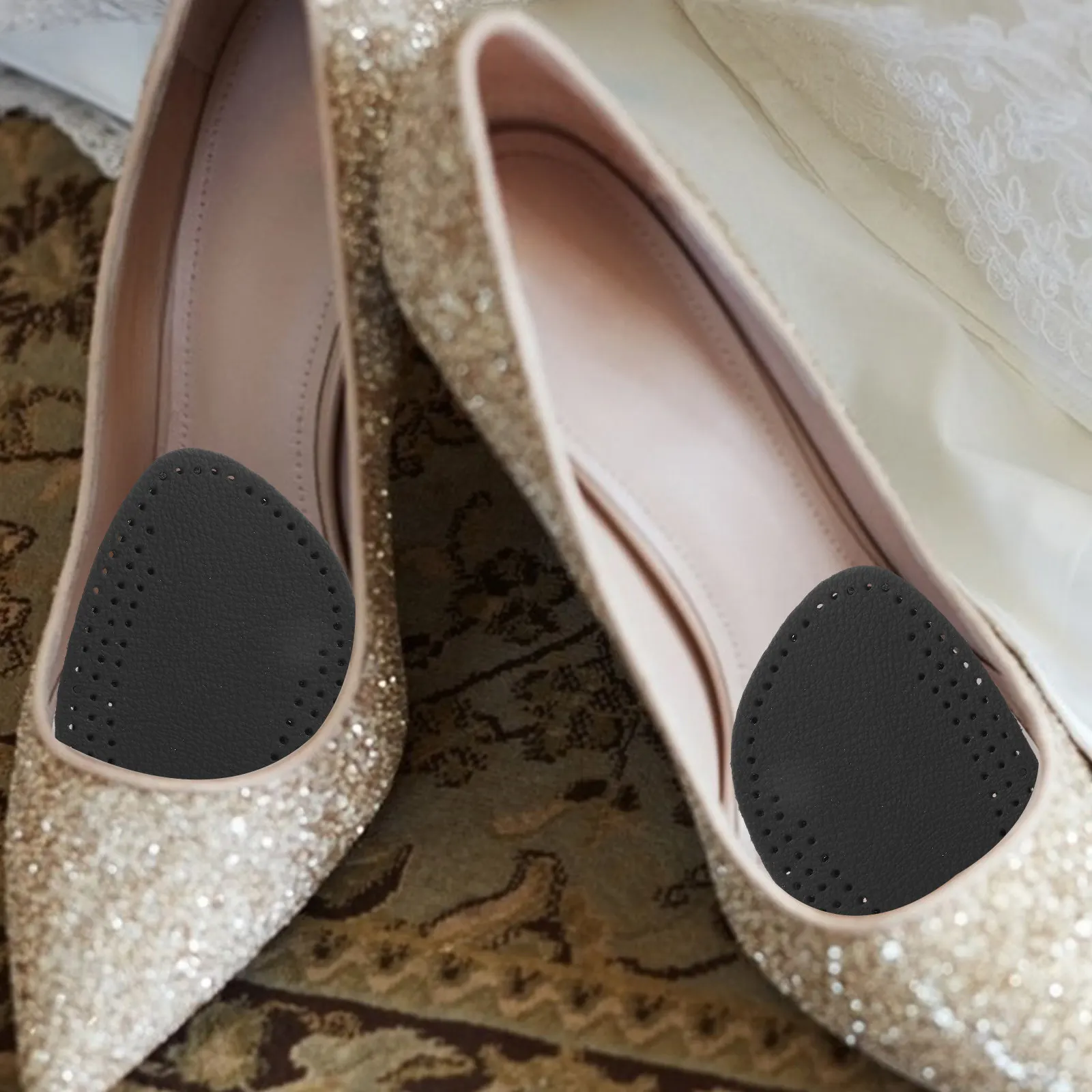 4Pairs Professional Cowhide Forefoot Mat Pads Pain Relief Cushion Lightweight Non-Slip Foot Care Women Pain Relieve Pads
4Pairs Professional Cowhide Forefoot Mat Pads Pain Relief Cushion Lightweight Non-Slip Foot Care Women Pain Relieve Pads