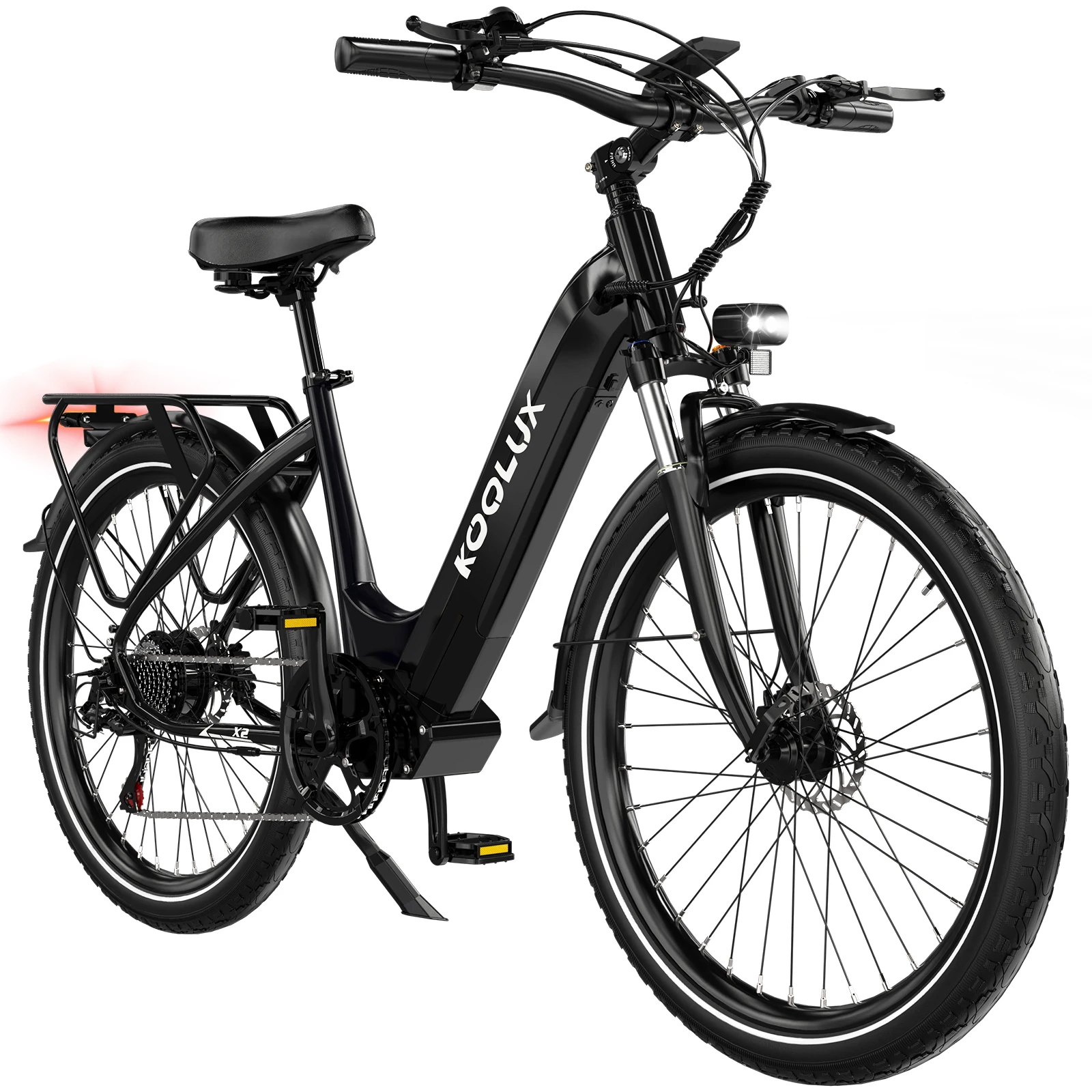 KOOLUX X2 250W for EU 500W EU 48V Electric City Bike Lithium Battery Sensor Lightweight Comfortable Riding for Europe Market CE
KOOLUX X2 250W for EU 500W EU 48V Electric City Bike Lithium Battery Sensor Lightweight Comfortable Riding for Europe Market CE
