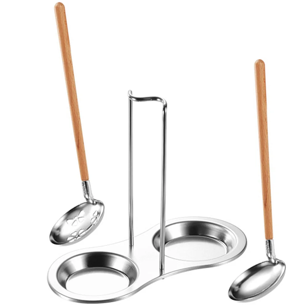 Soup Spoon Colander Set Stainless Steel Ladle Holder Slotted Rest Cooking Utensil ganizer Ramen Tool Kitchen Bar Accessories
Soup Spoon Colander Set Stainless Steel Ladle Holder Slotted Rest Cooking Utensil ganizer Ramen Tool Kitchen Bar Accessories