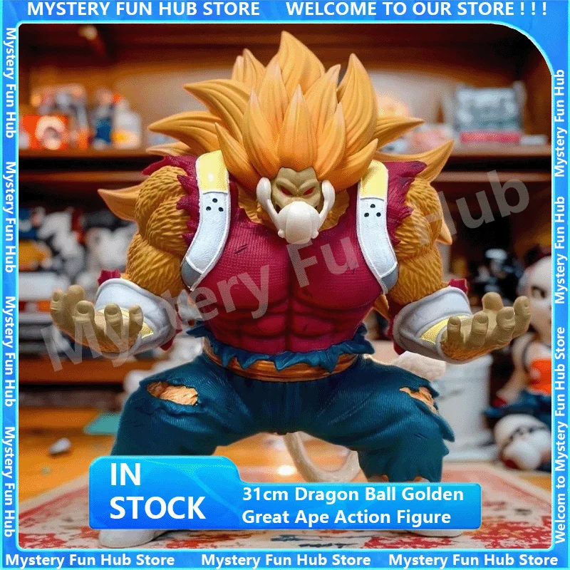 31cm Dragon Ball Golden Great Ape Action Figure Cumber Mono Anime Figurine Monkey Gk Model Manga Dbz Statue Birthday Toys Gifts
31cm Dragon Ball Golden Great Ape Action Figure Cumber Mono Anime Figurine Monkey Gk Model Manga Dbz Statue Birthday Toys Gifts