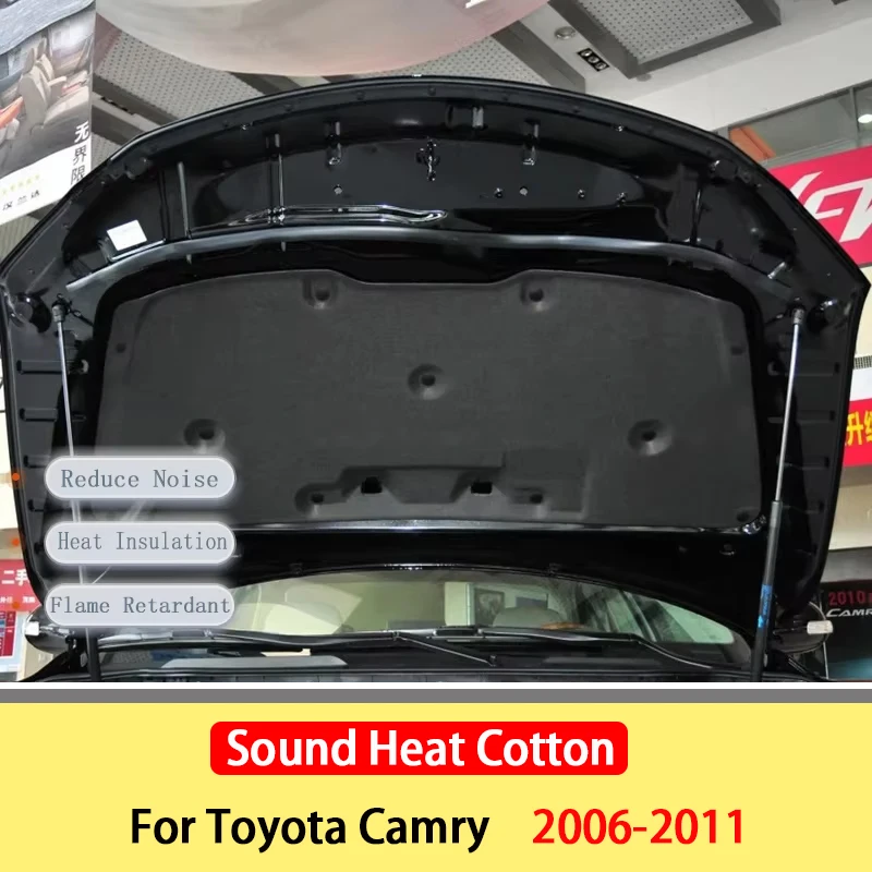Для Toyota Camry 2006-2011 (не подходит для версии США) изоляционная накладка для двигателя автомобиля, звуковой тепловой ватный коврик, звукоизоляционный коврик, чехол
Для Toyota Camry 2006-2011 (не подходит для версии США) изоляционная накладка для двигателя автомобиля, звуковой тепловой ватный коврик, звукоизоляционный коврик, чехол