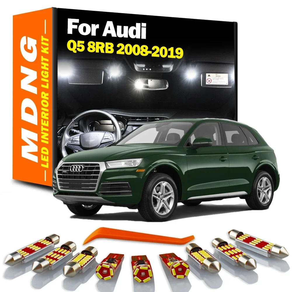 MDNG 16 шт. Canbus для Audi Q5 8RB 2008 2009 2010 2011 2012 2013-2019 автомобильные лампы светодиодные внутренние карты купольный светильник комплект аксессуаров
MDNG 16 шт. Canbus для Audi Q5 8RB 2008 2009 2010 2011 2012 2013-2019 автомобильные лампы светодиодные внутренние карты купольный светильник комплект аксессуаров