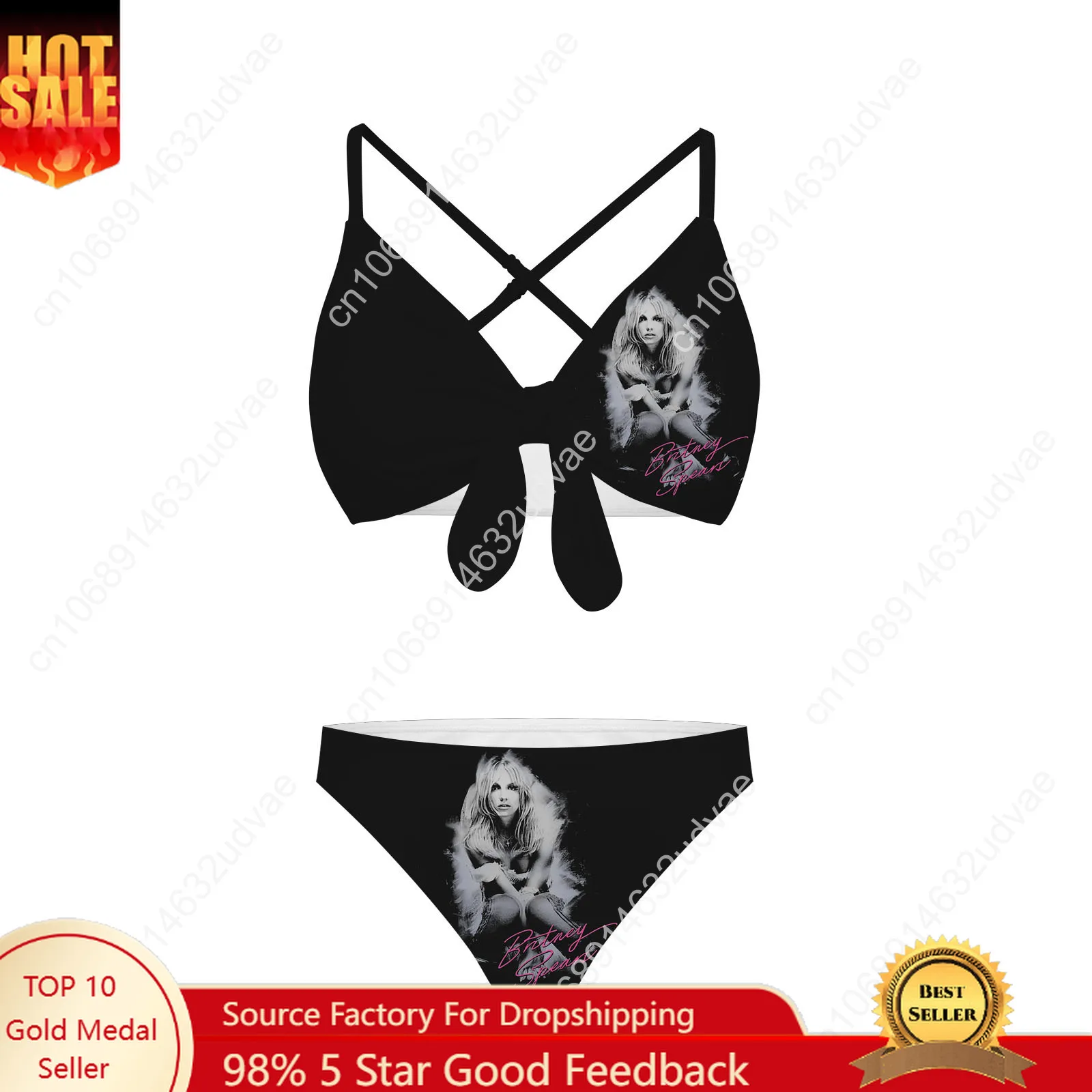 Britney Spears Bathing Suits Cross Strap Suspenders Swimsuits Womens Personalized Bikini Pool Party Swimwear Custom Beachwear
Britney Spears Bathing Suits Cross Strap Suspenders Swimsuits Womens Personalized Bikini Pool Party Swimwear Custom Beachwear