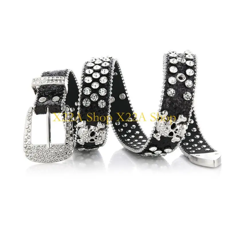 Unique Head Skull Buckle Belts Women Pu-leather Gothic Y2k Girls Belt for Jeans Men
Unique Head Skull Buckle Belts Women Pu-leather Gothic Y2k Girls Belt for Jeans Men