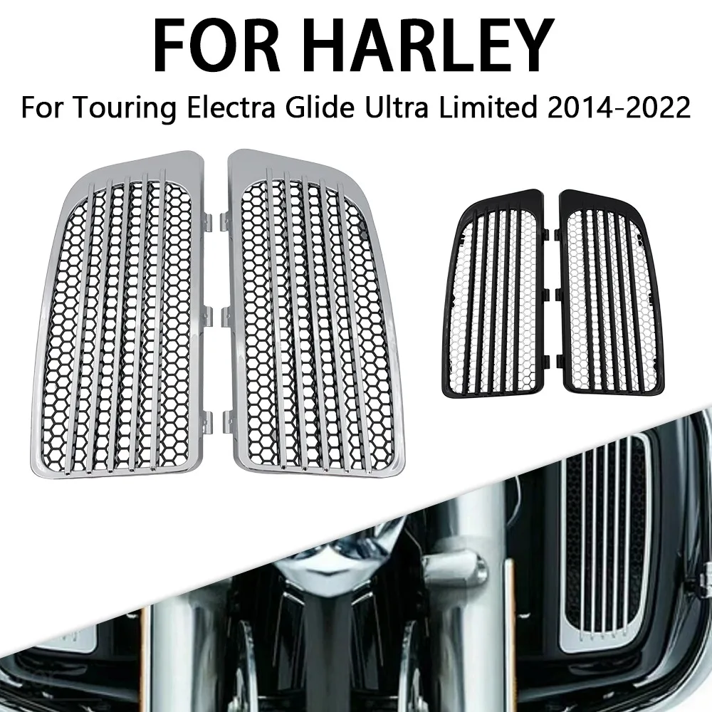 Motorcycle Lower Fairing Radiator Screen Guard Grills Trim For Harley Touring Electra Glide Road Ultra Limited Trike Tri Glide
Motorcycle Lower Fairing Radiator Screen Guard Grills Trim For Harley Touring Electra Glide Road Ultra Limited Trike Tri Glide
