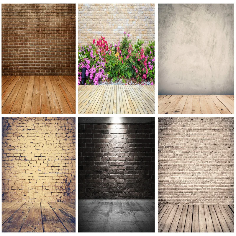 SHENGYONGBAO Digital Printed Vintage Brick Wall Wooden Floor Photography Backdrops Photo Background Studio Prop YXZQ-08
SHENGYONGBAO Digital Printed Vintage Brick Wall Wooden Floor Photography Backdrops Photo Background Studio Prop YXZQ-08