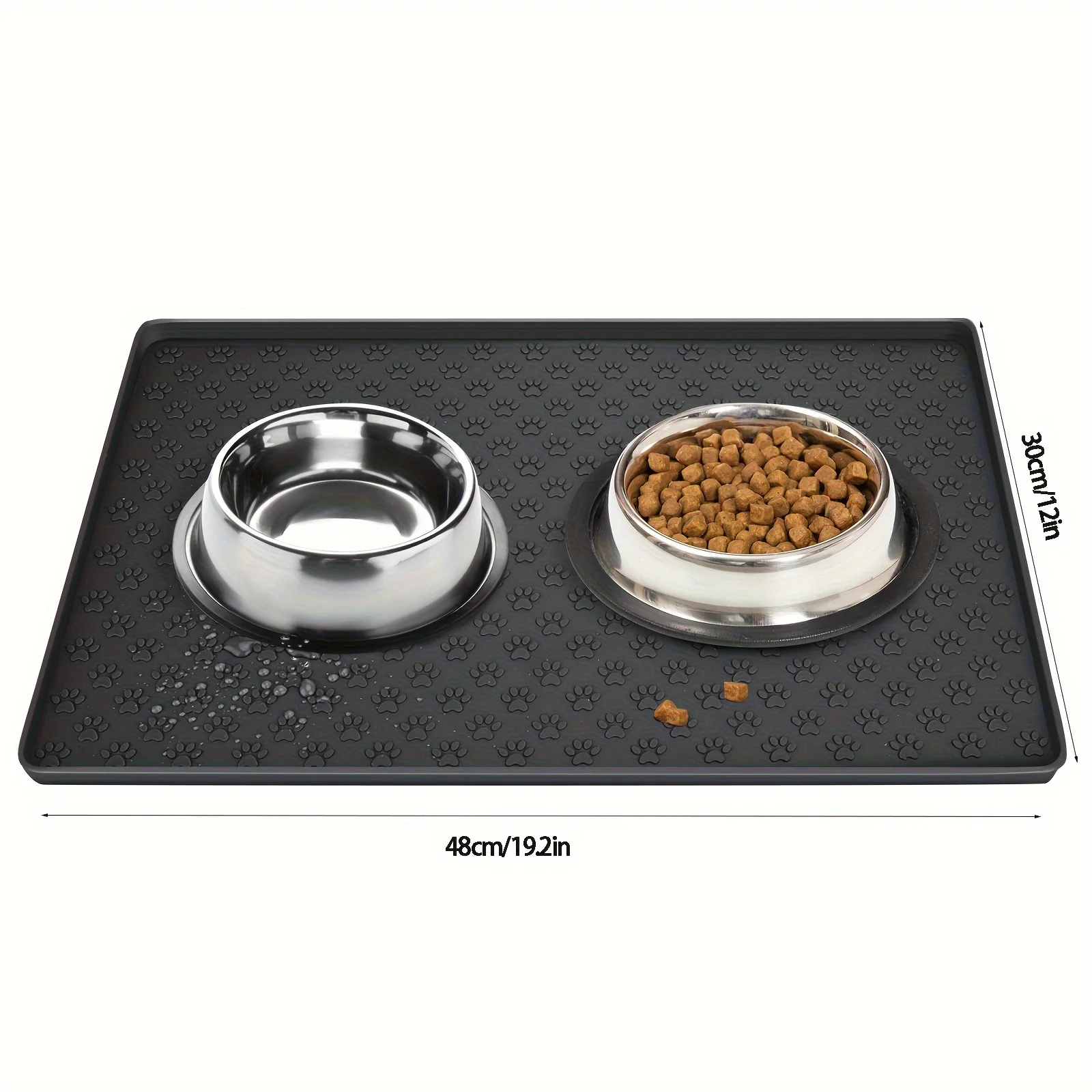 1pc Silicone Non-slip Pet Food Mat Easy To Wash Waterproof Pad For Dog And Cat Supply
1pc Silicone Non-slip Pet Food Mat Easy To Wash Waterproof Pad For Dog And Cat Supply