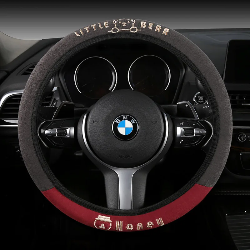 2025 new elastic embroidery cartoon car steering wheel cover anti slip all season universal handlebar cover Accessories
2025 new elastic embroidery cartoon car steering wheel cover anti slip all season universal handlebar cover Accessories