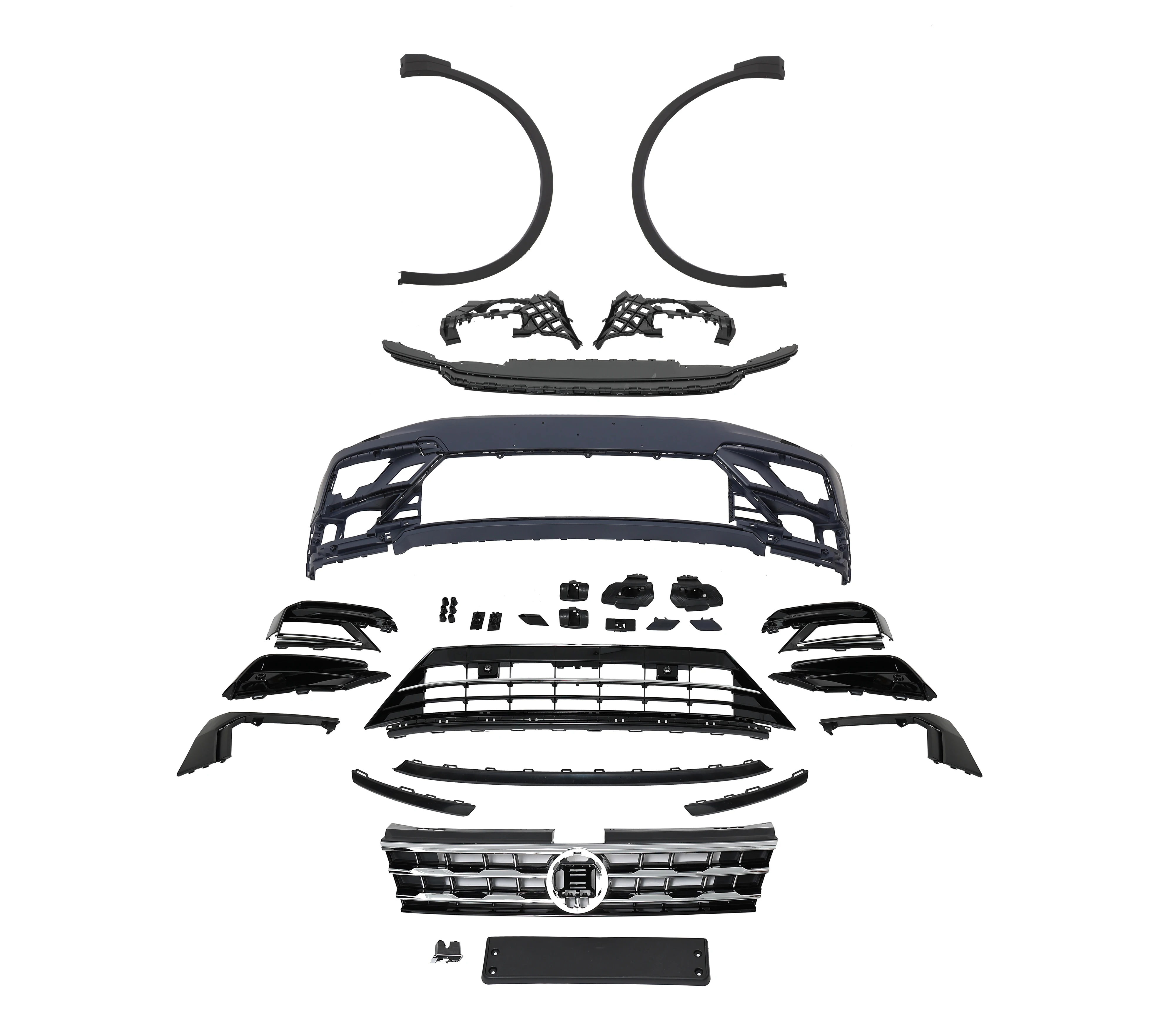 KSEEK Auto Front Bumper Assy Car Body Kit for VW Tiguan Upgrade R-line 2016-2019
KSEEK Auto Front Bumper Assy Car Body Kit for VW Tiguan Upgrade R-line 2016-2019
