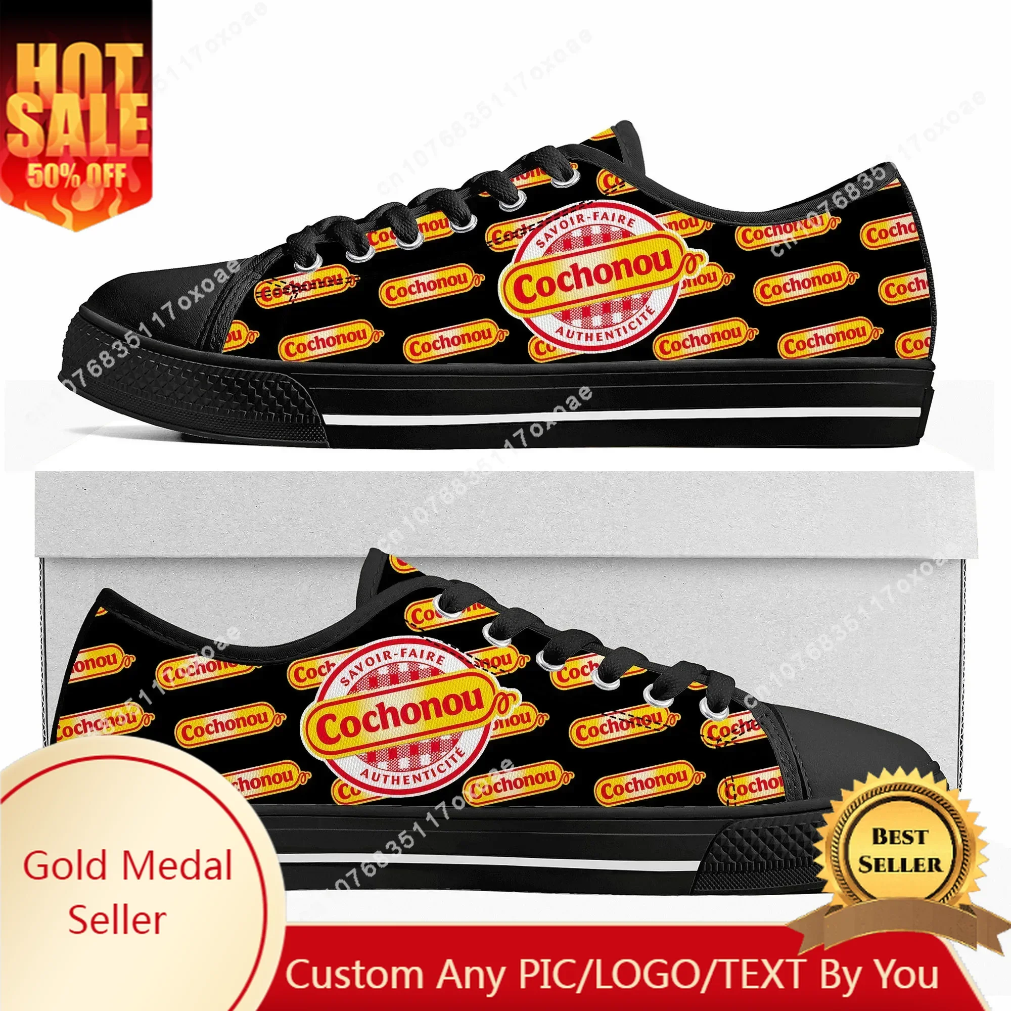C-Cochonou shoes Low Top Sneakers Mens Womens Teenager High Quality Canvas Sneaker couple Casual Shoes Customize DIY Shoe
C-Cochonou shoes Low Top Sneakers Mens Womens Teenager High Quality Canvas Sneaker couple Casual Shoes Customize DIY Shoe