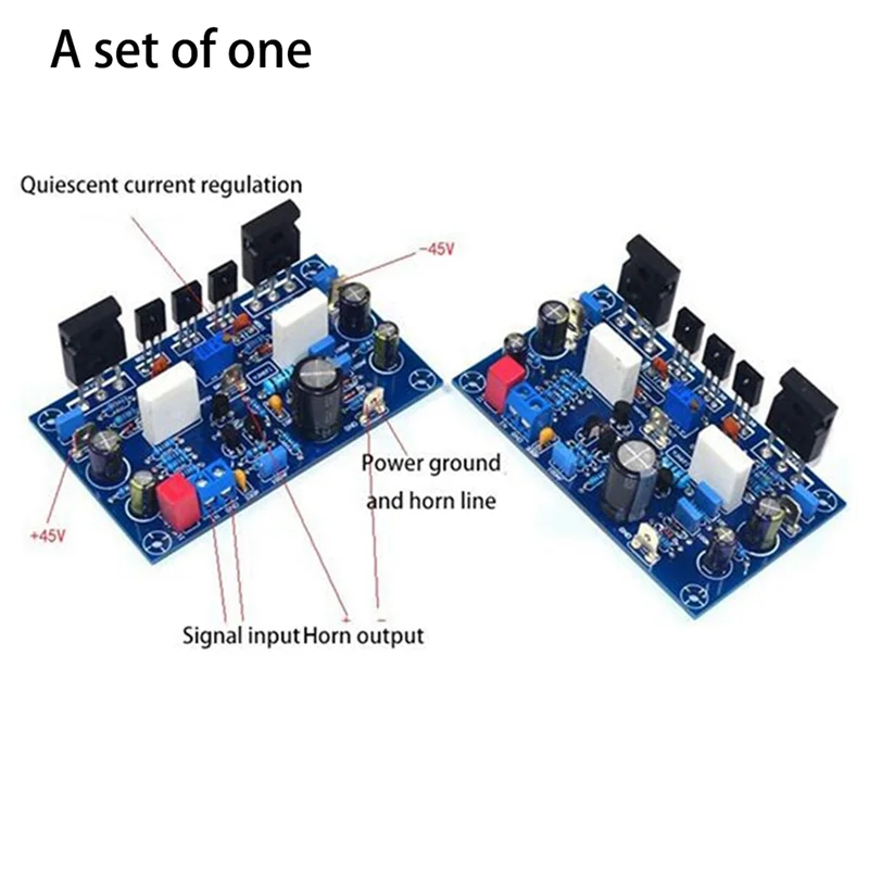 5X IRF240 Amplificador 100W Audio Power Amplifier Board Fidelity Sound Amplifiers Tube Mono AMP DIY-BCBW
5X IRF240 Amplificador 100W Audio Power Amplifier Board Fidelity Sound Amplifiers Tube Mono AMP DIY-BCBW