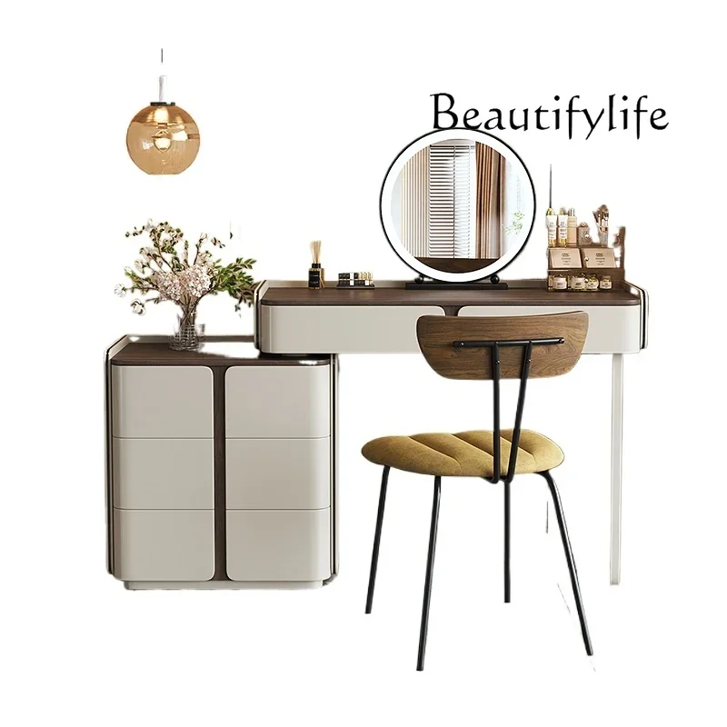 Dresser, chest, bedside table, integrated bedroom, simple new Italian minimalist retractable makeup table
Dresser, chest, bedside table, integrated bedroom, simple new Italian minimalist retractable makeup table