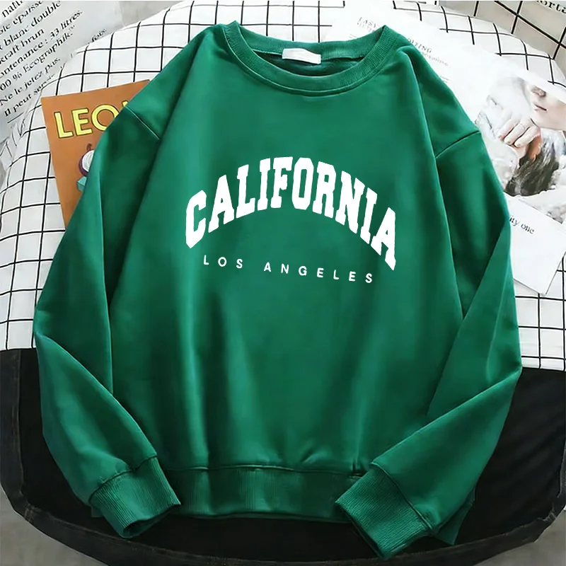 Trendy California Los Angeles Womens Hoodies Fashion Fleece Sweatshirt Soft 90s O-Neck Pullover Casual Female Clothes
Trendy California Los Angeles Womens Hoodies Fashion Fleece Sweatshirt Soft 90s O-Neck Pullover Casual Female Clothes