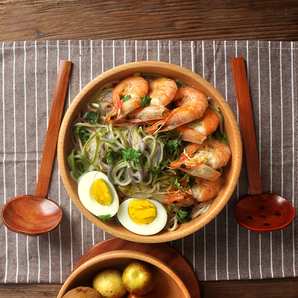 1Set Wooden Soup Spoon Slotted Ladle Smooth Surface Delicate Design Practical for Soup Porridge Elegant Dining
1Set Wooden Soup Spoon Slotted Ladle Smooth Surface Delicate Design Practical for Soup Porridge Elegant Dining