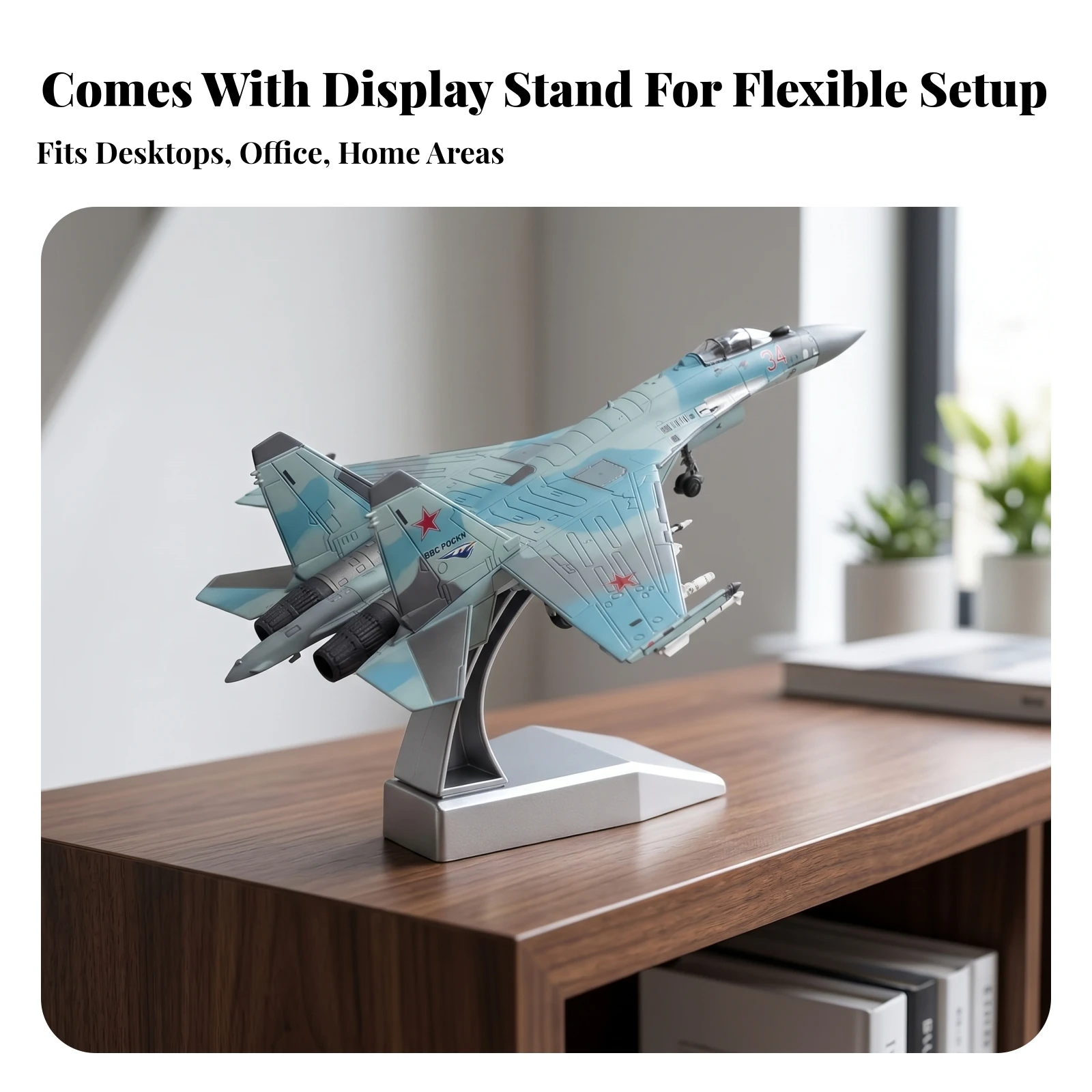 SU-35 Model Clear Canopy SU-35 Jet Model Scale Jet Model Twin Engine Printed Markings
SU-35 Model Clear Canopy SU-35 Jet Model Scale Jet Model Twin Engine Printed Markings