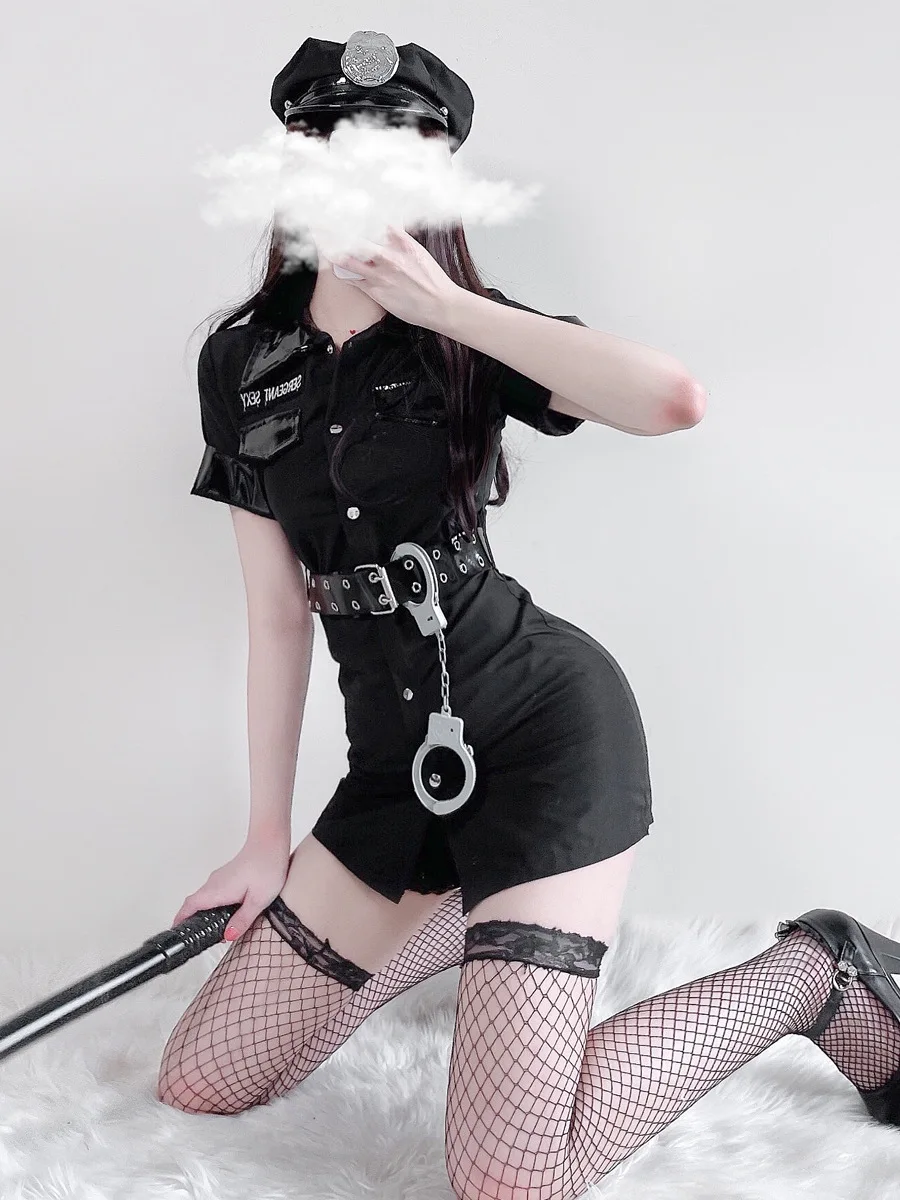 Sexy Sailor Police Uniform Women's Costume Halloween Adult Outfit for Nightclub Bar Performance Air Stewardess Costume
Sexy Sailor Police Uniform Women's Costume Halloween Adult Outfit for Nightclub Bar Performance Air Stewardess Costume