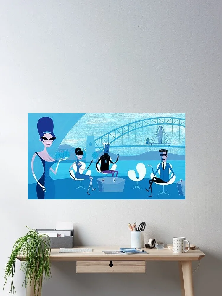 Josh Agle Shag Fine, Print Art Canvas Poster- For Living Room Decoration - Home Wall Decor Picture
Josh Agle Shag Fine, Print Art Canvas Poster- For Living Room Decoration - Home Wall Decor Picture