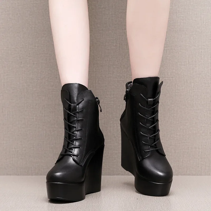 33-43 Plush Women's High Boots for Woman Platform Boots Wedge Shoes Autumn 2025 Women's Fashion Patent Leather Winter Zip Boots
33-43 Plush Women's High Boots for Woman Platform Boots Wedge Shoes Autumn 2025 Women's Fashion Patent Leather Winter Zip Boots