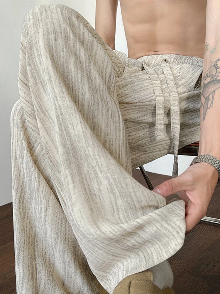 American Retro Dyed Ice Silk Wide Leg Pants Men's High Texture Loose Drapey Summer Samba Pants Thin Straight Leg Casual Trousers
American Retro Dyed Ice Silk Wide Leg Pants Men's High Texture Loose Drapey Summer Samba Pants Thin Straight Leg Casual Trousers