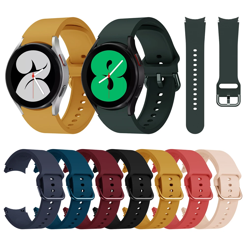 Silicone Strap For Samsung Galaxy Watch 4 classic 46mm 42mm Band Galaxy Watch4 44mm 40mm Smartwatch Replace Wristband Bracelet
Silicone Strap For Samsung Galaxy Watch 4 classic 46mm 42mm Band Galaxy Watch4 44mm 40mm Smartwatch Replace Wristband Bracelet
