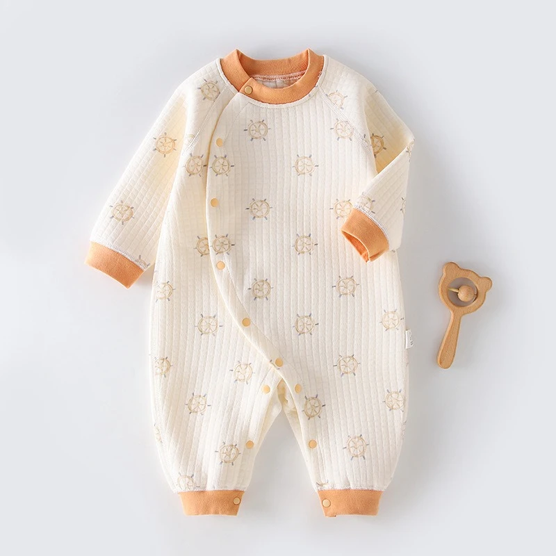 Unisex Baby Comfortable Warm Onesies Cotton Clothing Boys &Girls Long Sleeves Romper Cute Prints Outdoor Jumpsuit
Unisex Baby Comfortable Warm Onesies Cotton Clothing Boys &Girls Long Sleeves Romper Cute Prints Outdoor Jumpsuit