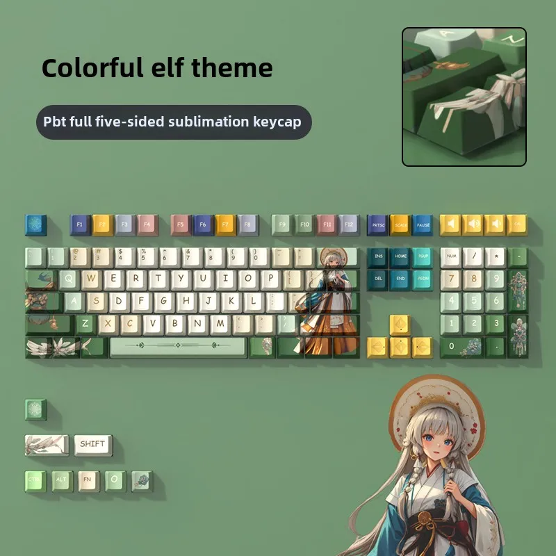 Original theme mechanical keyboard keycaps PBT hot sublimation cute personalized custom DIY original universal small full set
Original theme mechanical keyboard keycaps PBT hot sublimation cute personalized custom DIY original universal small full set