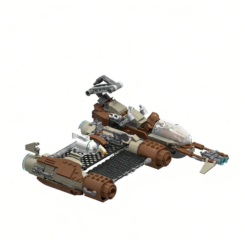 323pcs MOC Jawa Speeder 2 0 Star Battle Model Building Blocks Christmas Gifts Toy Architecture DIY Creative Idea Education
323pcs MOC Jawa Speeder 2 0 Star Battle Model Building Blocks Christmas Gifts Toy Architecture DIY Creative Idea Education