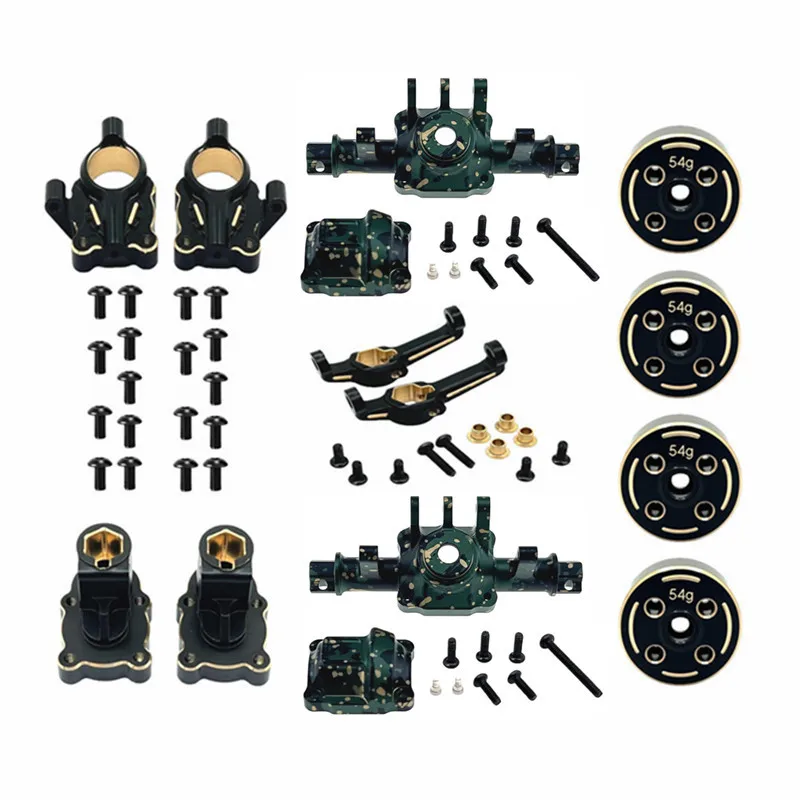 Meijiaxin 1/18 H18P Remote Control Car Accessories Metal Upgraded Bridge Housing Counterweight Front and Rear Cups C-seat Set
Meijiaxin 1/18 H18P Remote Control Car Accessories Metal Upgraded Bridge Housing Counterweight Front and Rear Cups C-seat Set