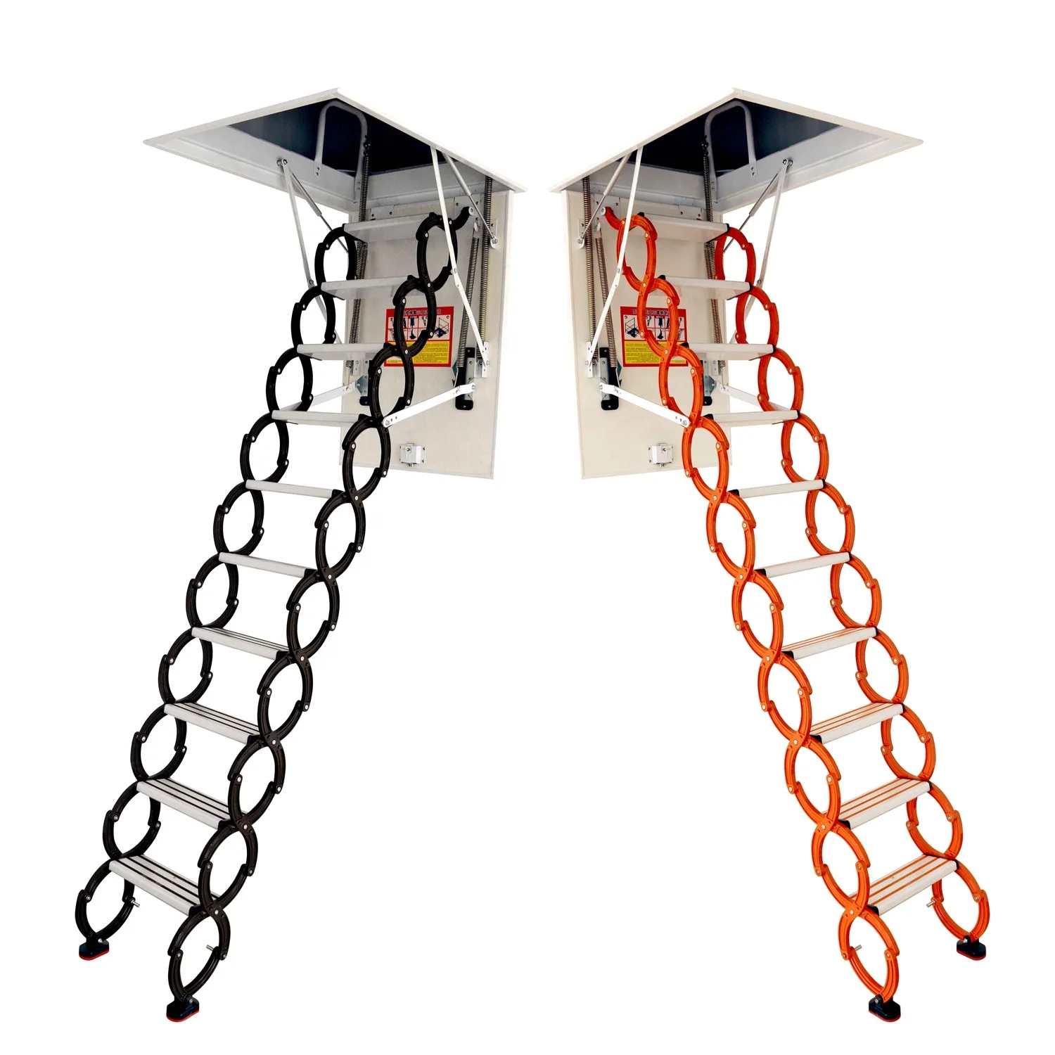 Indoor Aluminum Attic Ladder Hinges Retractable Extending Stairs For 10 Feet Floor Height
Indoor Aluminum Attic Ladder Hinges Retractable Extending Stairs For 10 Feet Floor Height