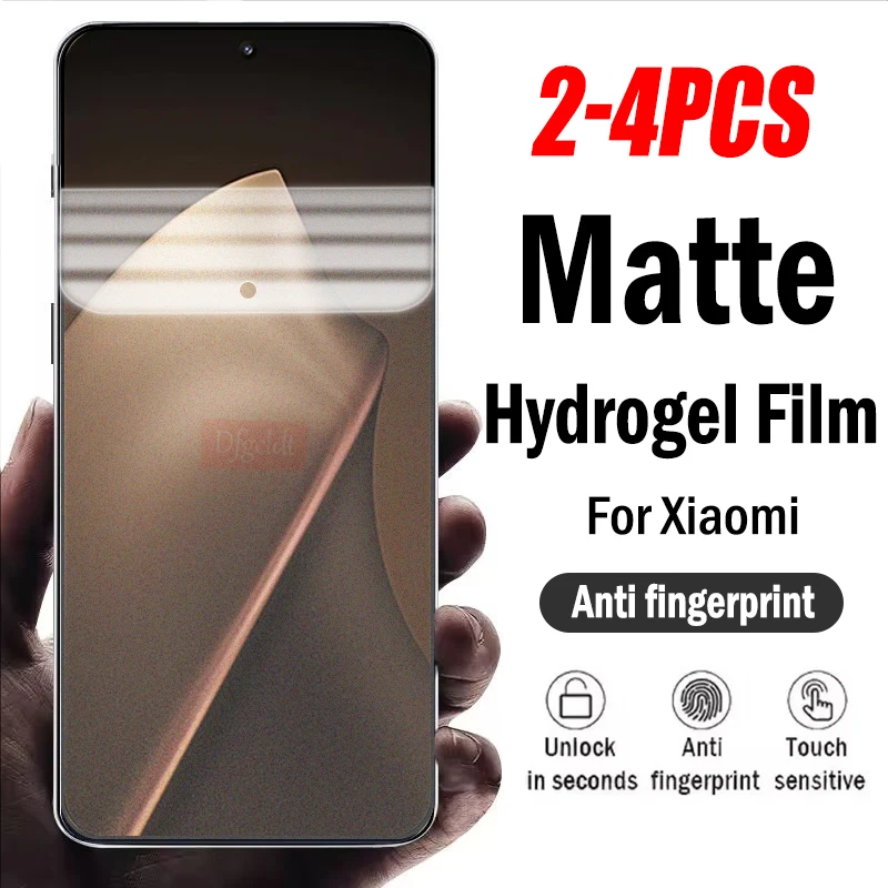 2-4Piece Easy-Installation Matte Hydrogel Film for Xiaomi 15T 14T 13T 12T 11T Pro Screen Protector for Mi Black Shark 4 5 Pro
2-4Piece Easy-Installation Matte Hydrogel Film for Xiaomi 15T 14T 13T 12T 11T Pro Screen Protector for Mi Black Shark 4 5 Pro
