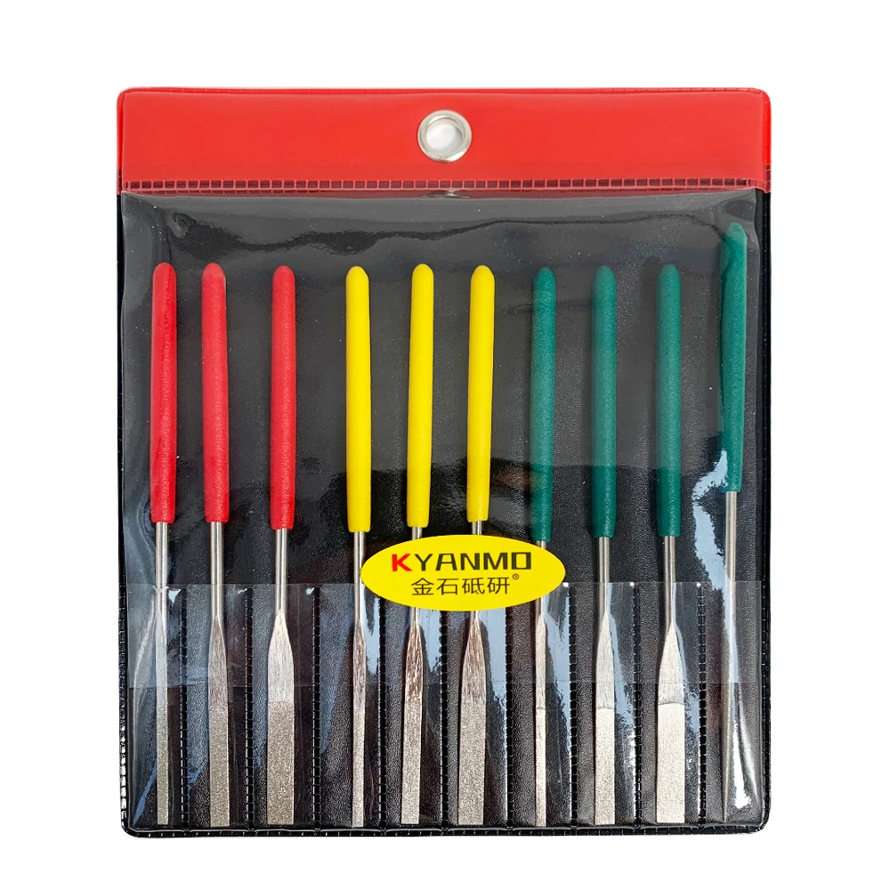 Top - Rated Diamond File PTF - 10 for Precision Shaping - Flat Taper, Ideal for Metal & Stone Work
Top - Rated Diamond File PTF - 10 for Precision Shaping - Flat Taper, Ideal for Metal & Stone Work