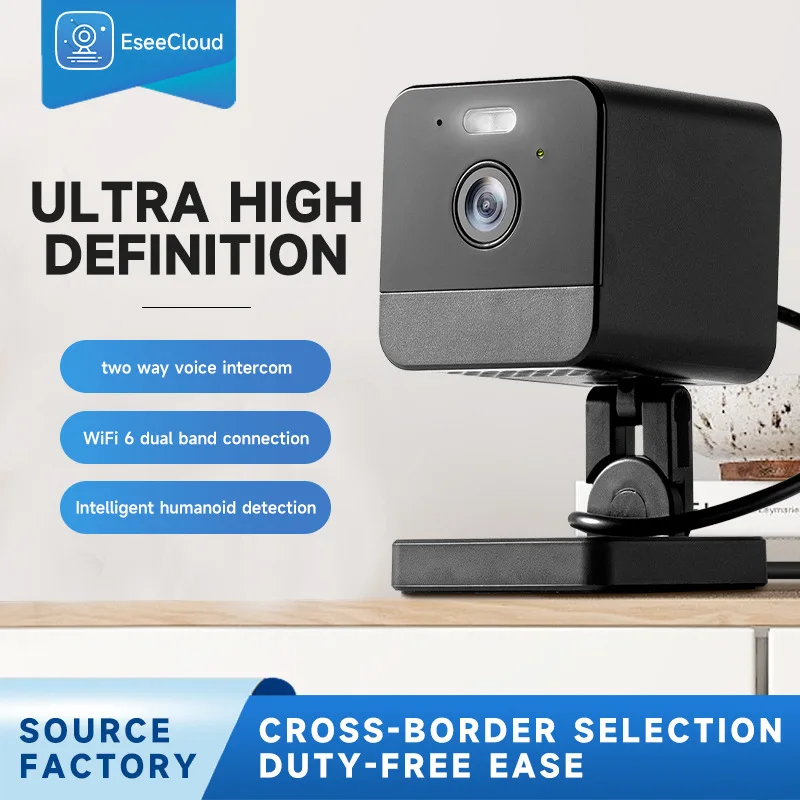 3MP 1296P Eseecloud APP Full Color Wireless WIFI IP Camera AI Humanoid Detection Home Security CCTV Monitor
3MP 1296P Eseecloud APP Full Color Wireless WIFI IP Camera AI Humanoid Detection Home Security CCTV Monitor