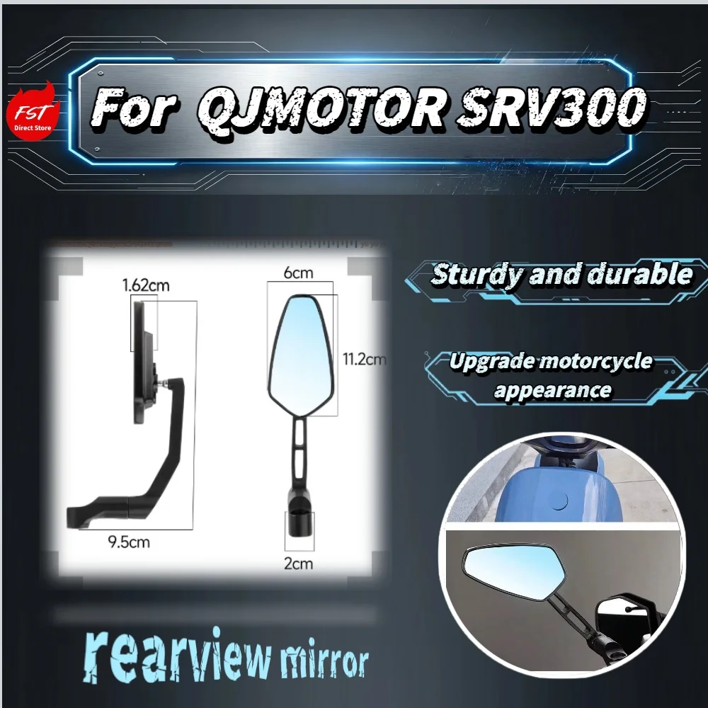 For QJMOTOR SRV300 Retro Round Rearview Mirror Adjustable HD Wide Angle Motorcycle Modified Accessories
For QJMOTOR SRV300 Retro Round Rearview Mirror Adjustable HD Wide Angle Motorcycle Modified Accessories
