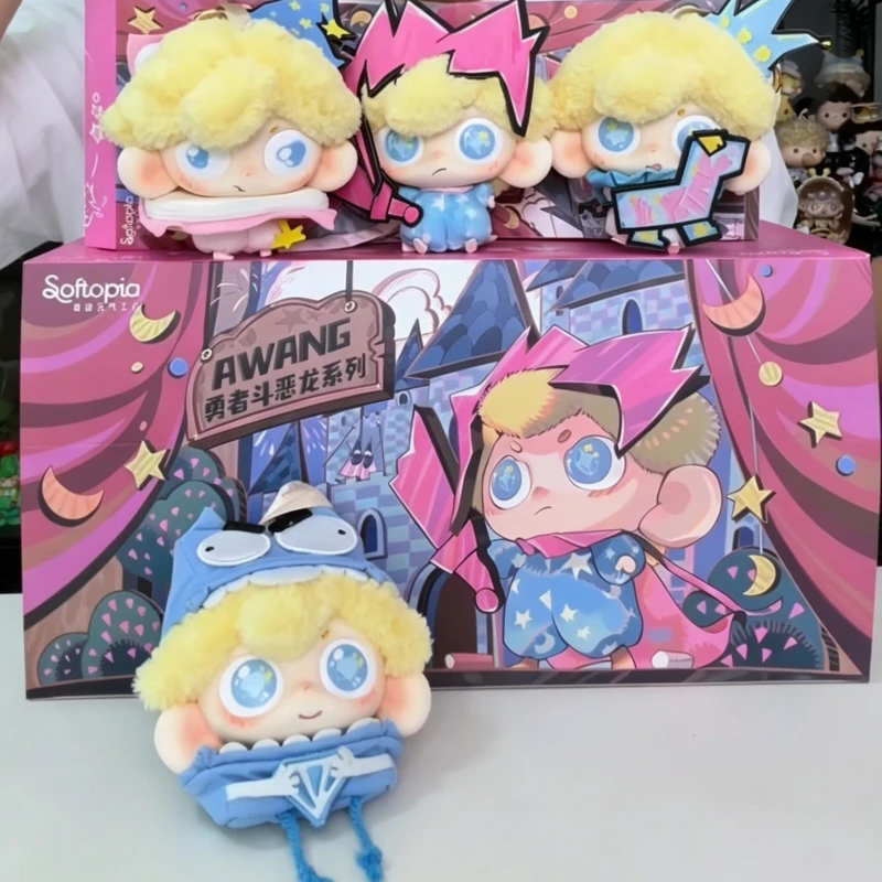 AWANG The Brave Fight The Evil DragonSeries Trendy Blind Box Toy Figure Surprise Cool Warrior Gift Plush Pendant Random Figure
AWANG The Brave Fight The Evil DragonSeries Trendy Blind Box Toy Figure Surprise Cool Warrior Gift Plush Pendant Random Figure