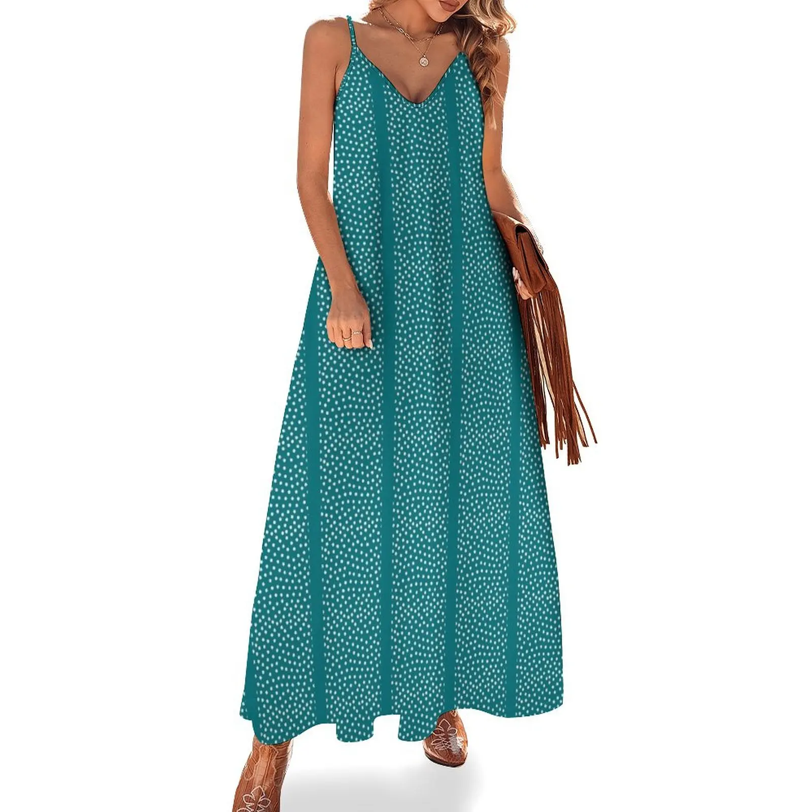 Teal and White Polka Dots - Classic Print for a Reason. Sleeveless Dress ceremony dresses prom dresses
Teal and White Polka Dots - Classic Print for a Reason. Sleeveless Dress ceremony dresses prom dresses