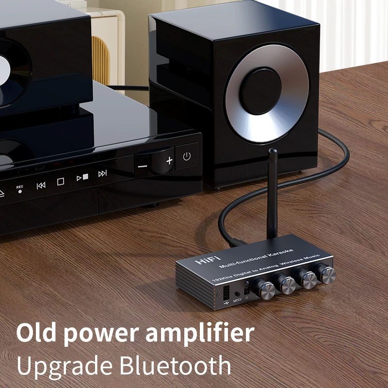 Fiber-Optic Coaxial Audio Receiver Bluetooth-Compatible 5.4 AUX/RCA USB Drive Playback Bluetooth-Compatible Receiver
Fiber-Optic Coaxial Audio Receiver Bluetooth-Compatible 5.4 AUX/RCA USB Drive Playback Bluetooth-Compatible Receiver