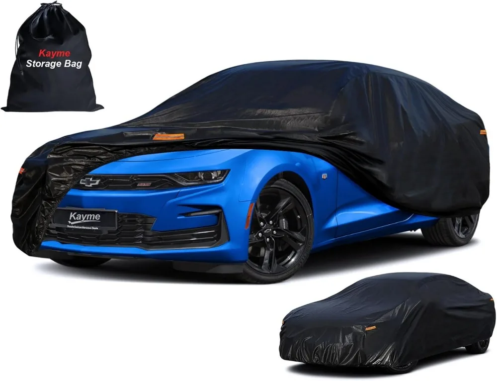 Custom Fit Car Cover for Chevrolet Camaro (2010-2025) - Waterproof, All Weather, UV Protection, Black
Custom Fit Car Cover for Chevrolet Camaro (2010-2025) - Waterproof, All Weather, UV Protection, Black