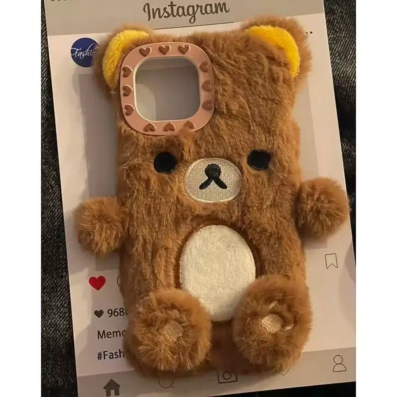 Милый плюшевый чехол для телефона Rilakkuma Apple 16 Pro Max для Apple 15/14/13/12/11, мягкая игрушка, аксессуары для фигурок, реквизит для костюма для косплея
Милый плюшевый чехол для телефона Rilakkuma Apple 16 Pro Max для Apple 15/14/13/12/11, мягкая игрушка, аксессуары для фигурок, реквизит для костюма для косплея