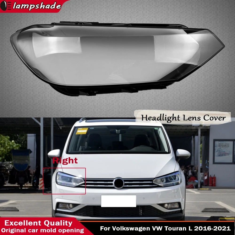 Headlight Cover Car Front Lens Glass Headlamp Shell Transparent Lampshade Auto Case For Volkswagen VW Touran L 2016 - 2021 High
Headlight Cover Car Front Lens Glass Headlamp Shell Transparent Lampshade Auto Case For Volkswagen VW Touran L 2016 - 2021 High