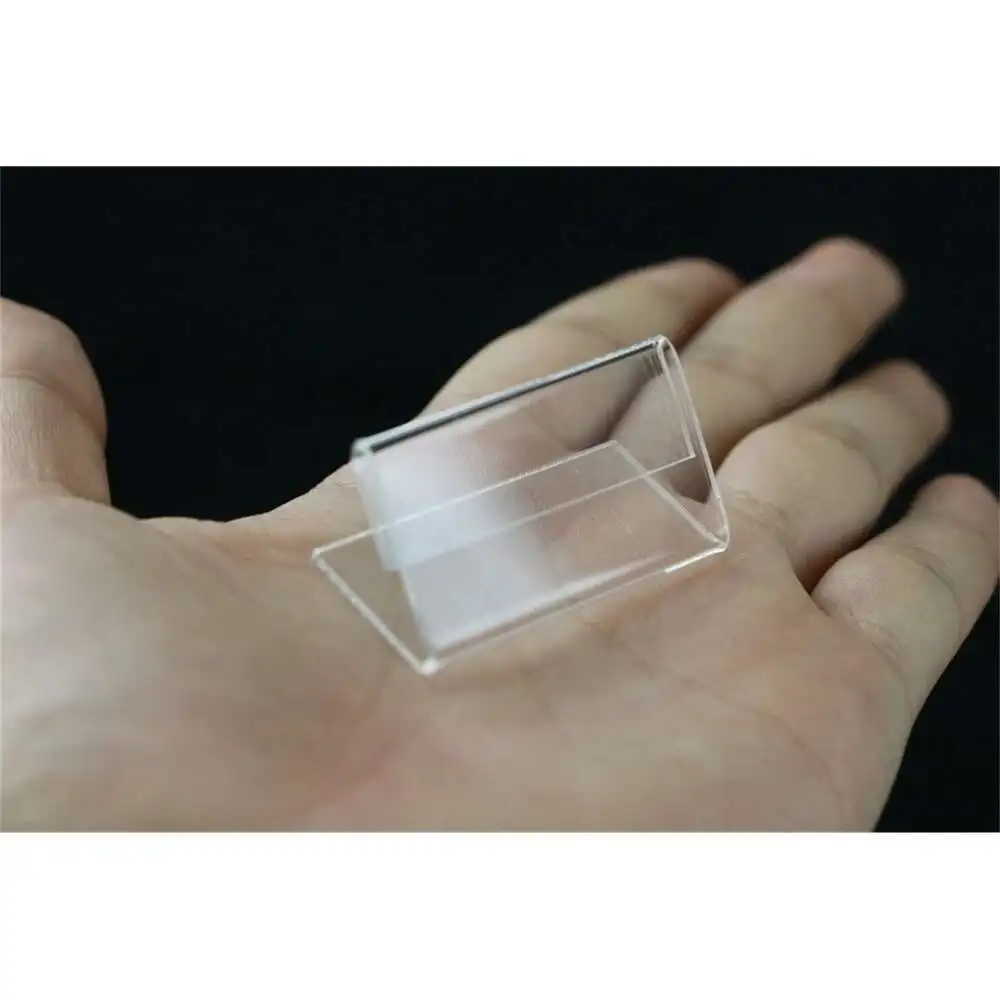 50pcs Mini Sign Display Holder L Shape Clear Acrylic Price Name Card Tag Label Stand Retail Store Counter Top Shelf
50pcs Mini Sign Display Holder L Shape Clear Acrylic Price Name Card Tag Label Stand Retail Store Counter Top Shelf