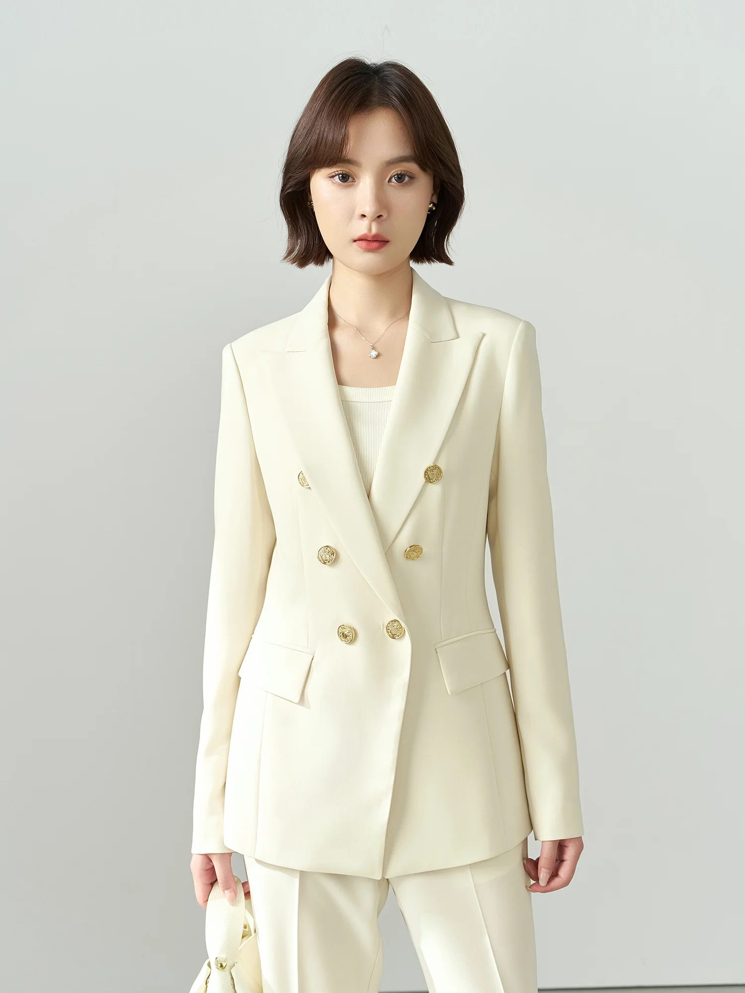 Miss Bird Бежевый костюм для спецодежды Jaet Женский приталенный карьерный наряд для интервью Формальный высококачественный комплект костюма в стиле вестерн
Miss Bird Бежевый костюм для спецодежды Jaet Женский приталенный карьерный наряд для интервью Формальный высококачественный комплект костюма в стиле вестерн