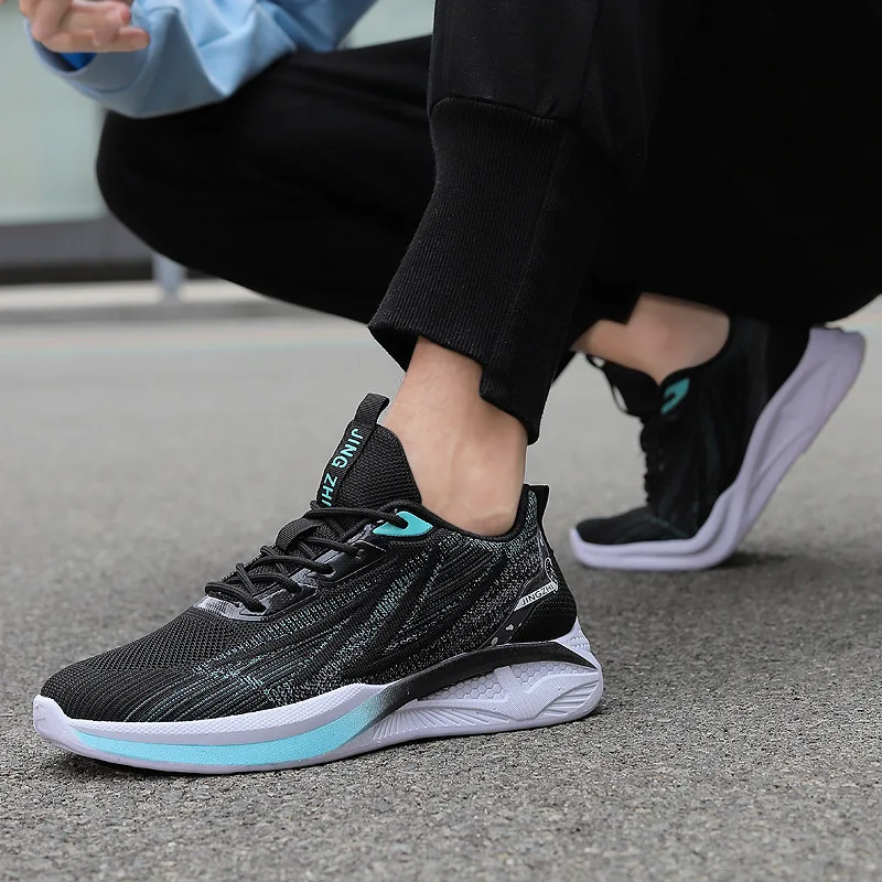Men's Sneakers Spring and Autumn New Lace Up Breathable Mesh Running Shoes Men Trendy Thick-soled Casual Shoes Male Tennis Shoes
Men's Sneakers Spring and Autumn New Lace Up Breathable Mesh Running Shoes Men Trendy Thick-soled Casual Shoes Male Tennis Shoes