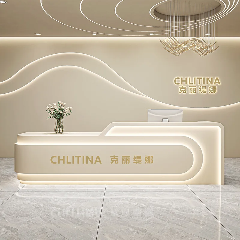 Beauty salon checkout page Dental hospital front desk Confinement center Company reception desk Dental clinic Bar guide desk
Beauty salon checkout page Dental hospital front desk Confinement center Company reception desk Dental clinic Bar guide desk