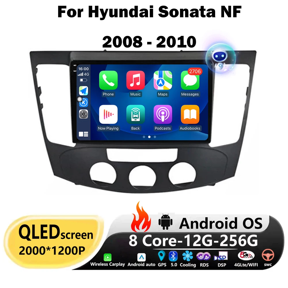 Автомобильный мультимедиа для Hyundai Sonata NF 2008-2010 Навигация GPS Android Авто Авто Авто Радио Carplay Экран Стерео 4G Wi-Fi BT DSP
Автомобильный мультимедиа для Hyundai Sonata NF 2008-2010 Навигация GPS Android Авто Авто Авто Радио Carplay Экран Стерео 4G Wi-Fi BT DSP
