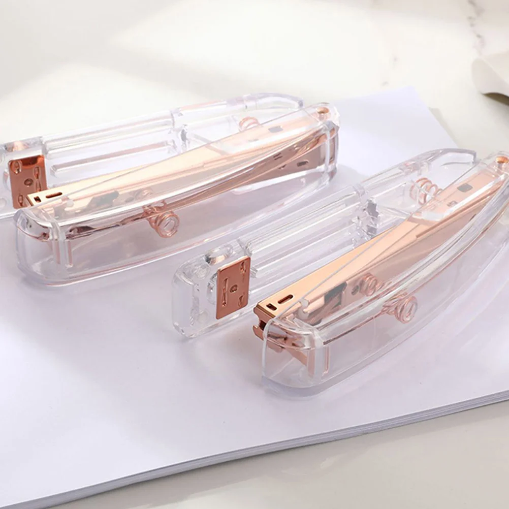 2Pcs Mini Stapler Set Premium Small Staplers Smooth Jam- for Office School Home Use Compact Handheld Stapler for Desk
2Pcs Mini Stapler Set Premium Small Staplers Smooth Jam- for Office School Home Use Compact Handheld Stapler for Desk