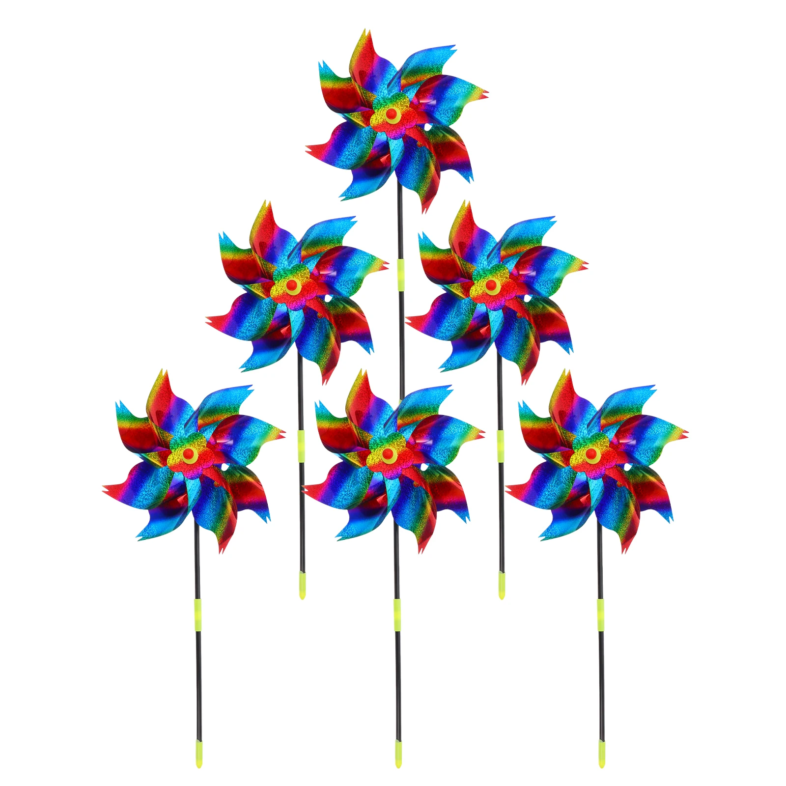 6 Pcs Bird Scaring Wind Spinners PVC Yard Garden Decor Pinwheels Spinner Arts Long Lasting Durable Elegant Design Practical
6 Pcs Bird Scaring Wind Spinners PVC Yard Garden Decor Pinwheels Spinner Arts Long Lasting Durable Elegant Design Practical