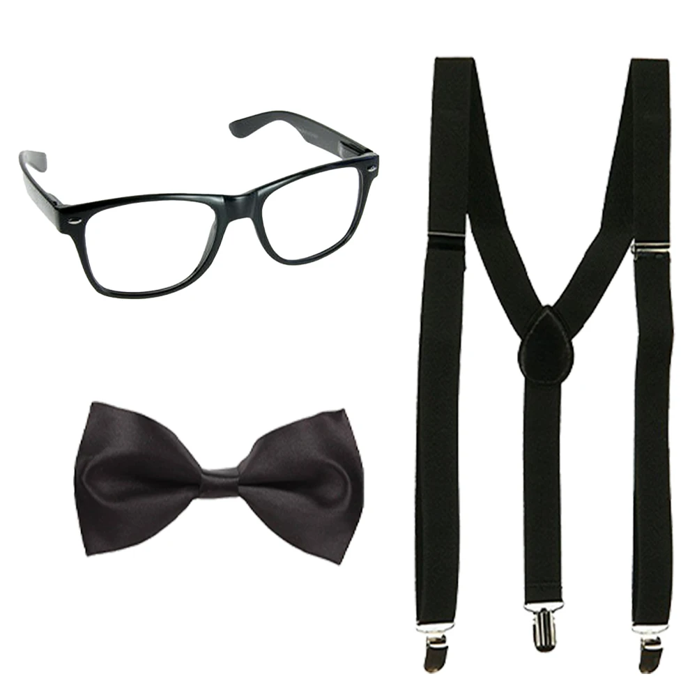 PESENAR Grandpa costume set accessories, backpack, bow tie, glasses, accessories, characters, party supplies
PESENAR Grandpa costume set accessories, backpack, bow tie, glasses, accessories, characters, party supplies