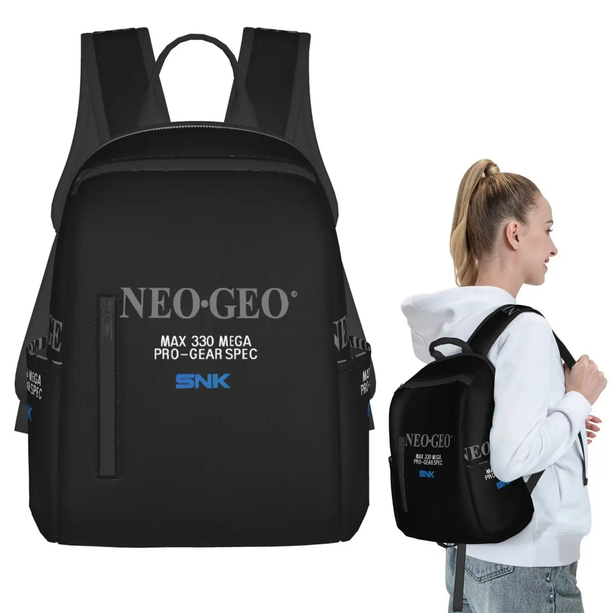 Neo Geo Logo Neogeo Arcade Backpack Student BookBag Kids School Bag Laptop Shoulder Bags Boys Girls
Neo Geo Logo Neogeo Arcade Backpack Student BookBag Kids School Bag Laptop Shoulder Bags Boys Girls