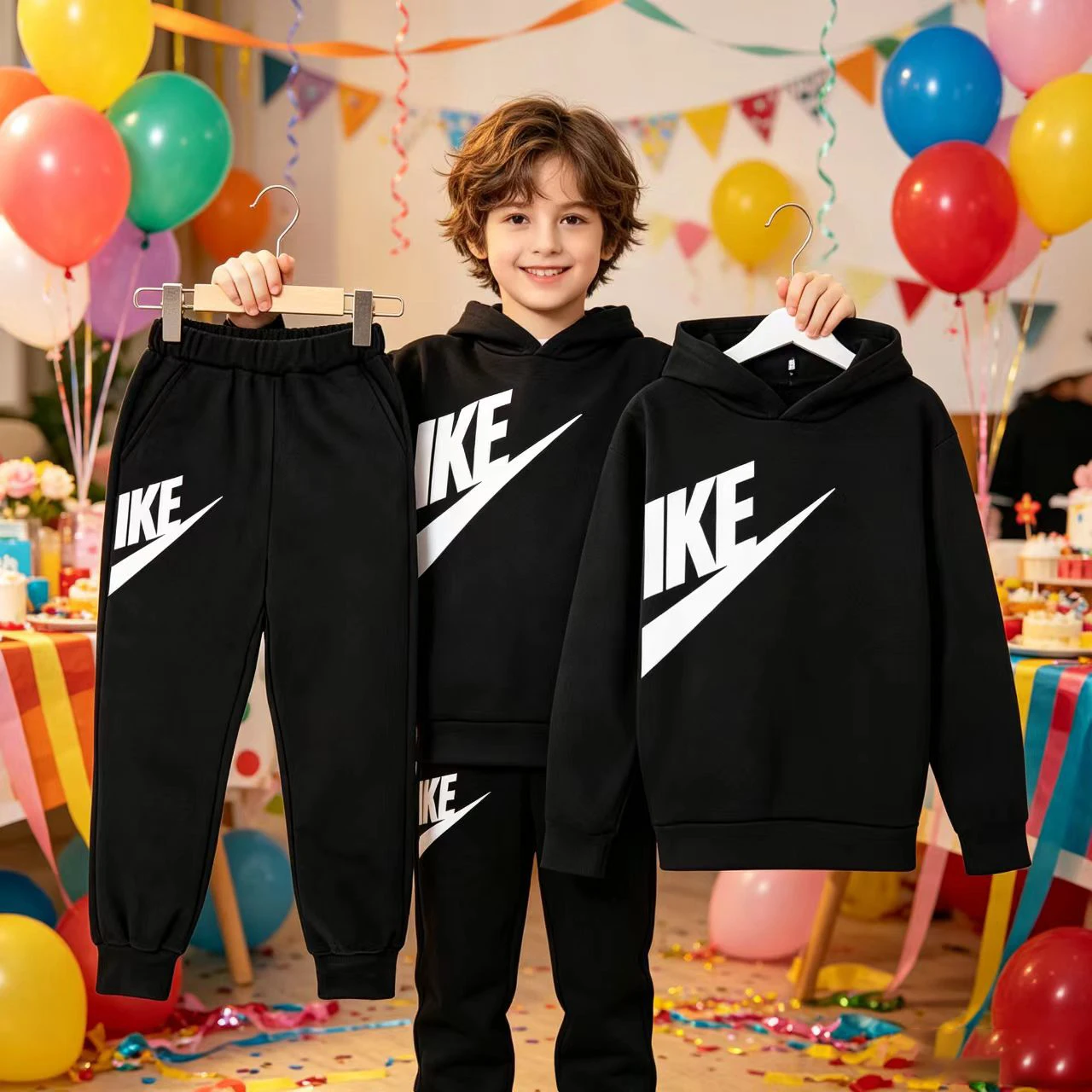 Kids Autumn Hoodie Letters Sports Pullover 3-12Years Coat Sweatshirt+Trousers Boy Girl Birthday Gift Clothes Leisure Fashion Set
Kids Autumn Hoodie Letters Sports Pullover 3-12Years Coat Sweatshirt+Trousers Boy Girl Birthday Gift Clothes Leisure Fashion Set