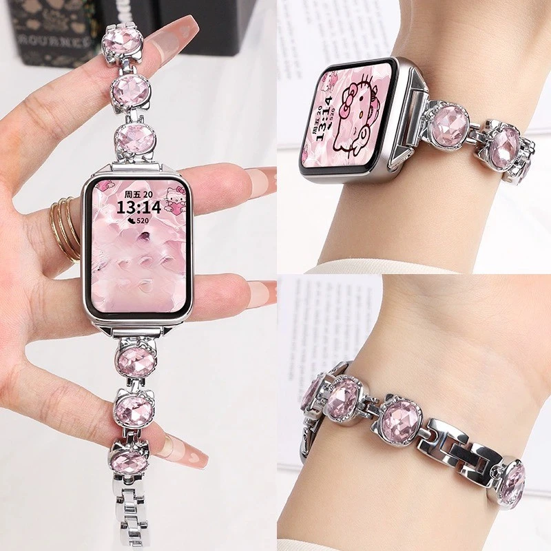 Metal strap for Xiaomi band 9 Pro Stainless steel Sport watchband for Xiaomi band 8 Pro Correa bracelet Woman Smartwatch Wrist
Metal strap for Xiaomi band 9 Pro Stainless steel Sport watchband for Xiaomi band 8 Pro Correa bracelet Woman Smartwatch Wrist